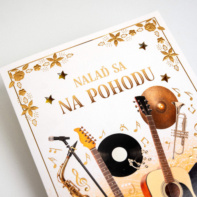 75-8030 Greeting card with music SK
