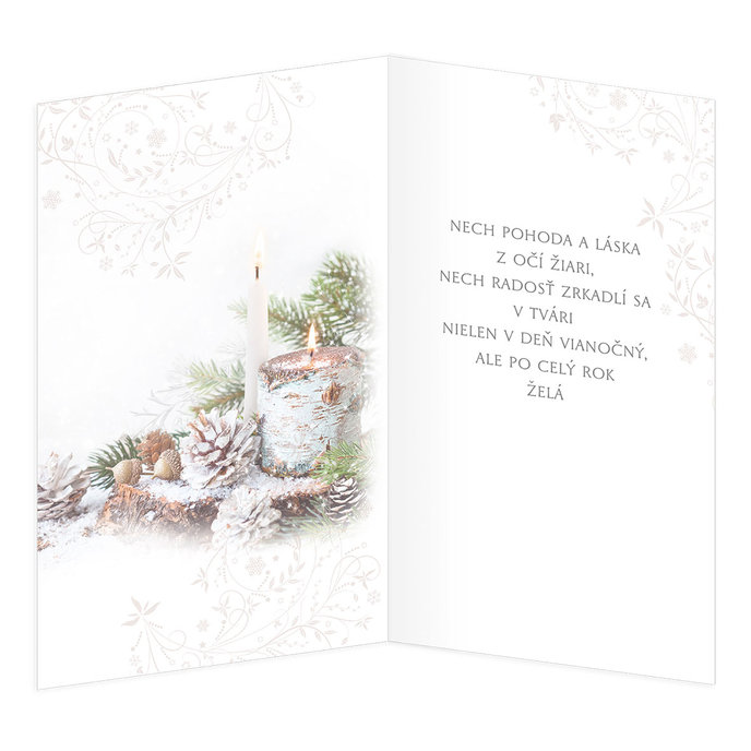 11-6549 Christmas greeting card SK