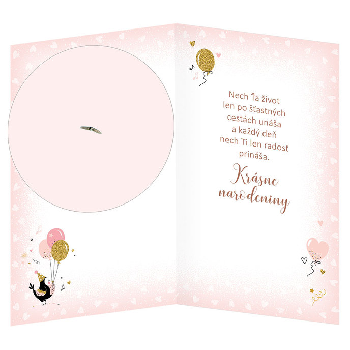 17-6041  Greeting card for children SK