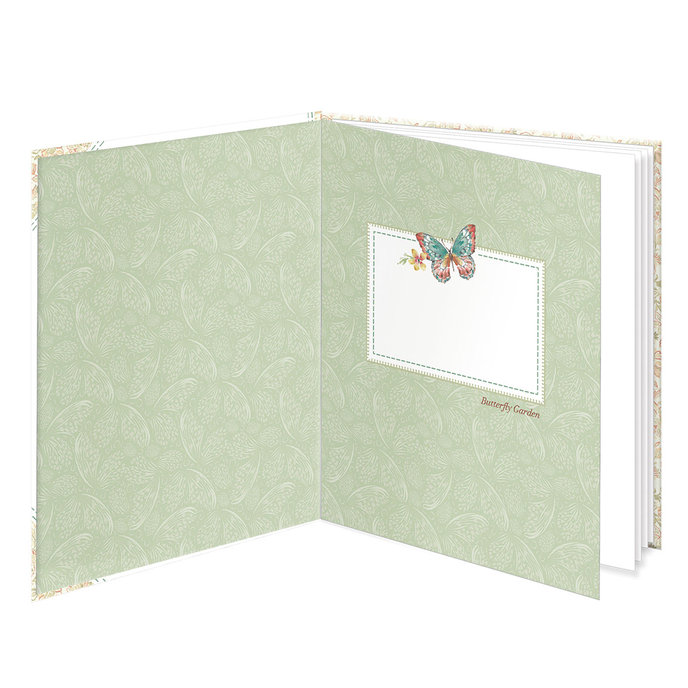 1431-0410 Album 12,5x14,5cm Butterfly garden