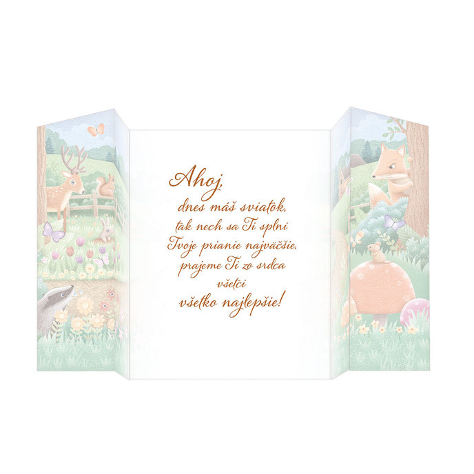 77-629 Blahoprajná karta detská  SK