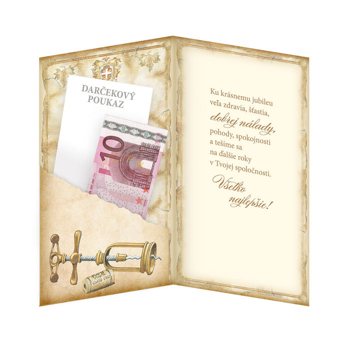 15-6416 nGreeting card glued component SK/60