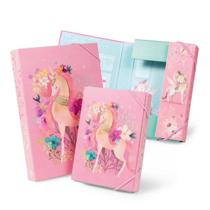 1231-0386 School folder A4 Magical WORLD