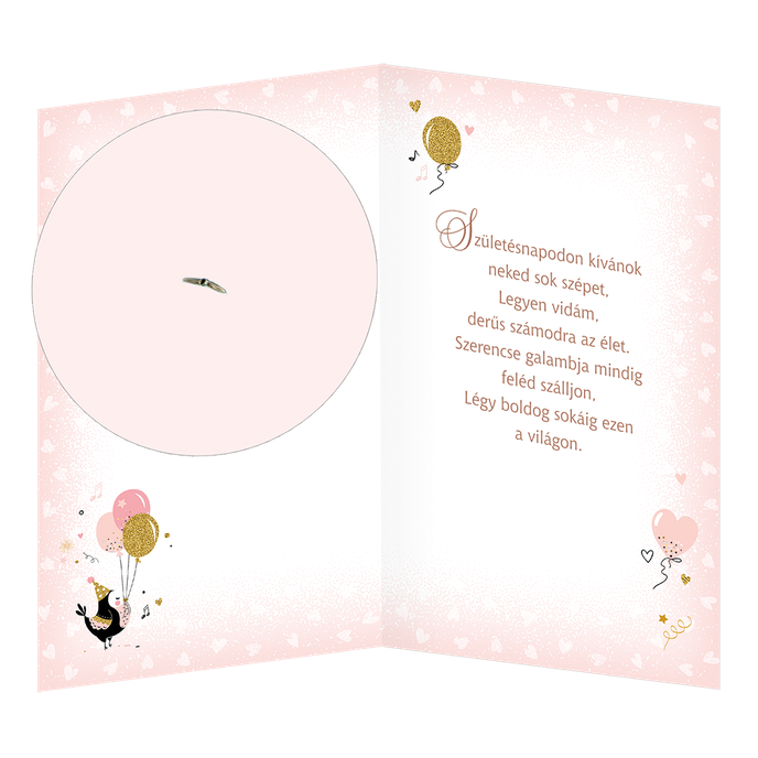 17-6041 Blahoprajná karta detská  HU