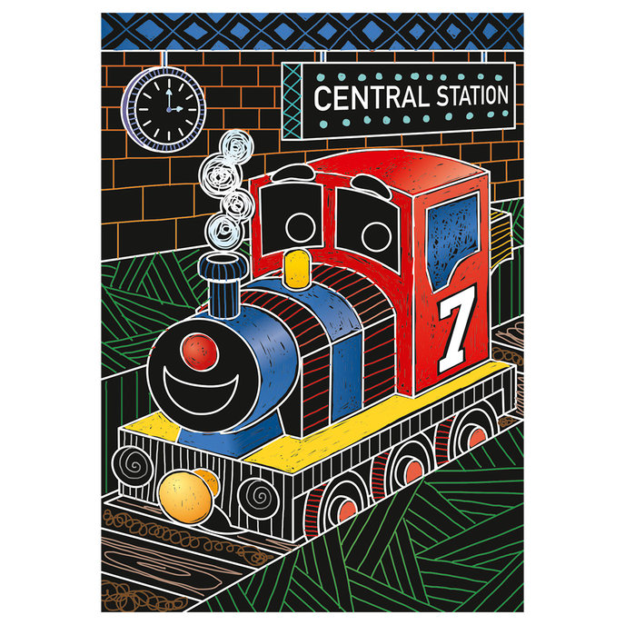 1936-0001 Kreatívna sada - Škrabacie obrázky