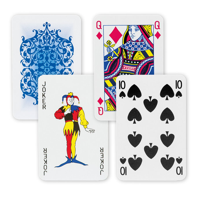 2201-0005 Playing cards Canasta - paper box