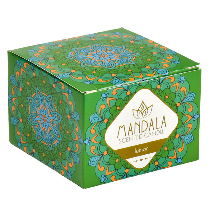 2358-0010 Mandala scented candle