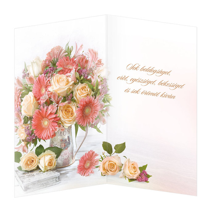 15-6473 Blahoprajná karta gratulačná  HU