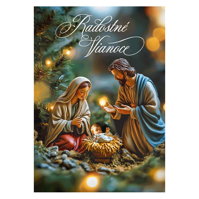 0611-0334s Christmas postcard 3D SK