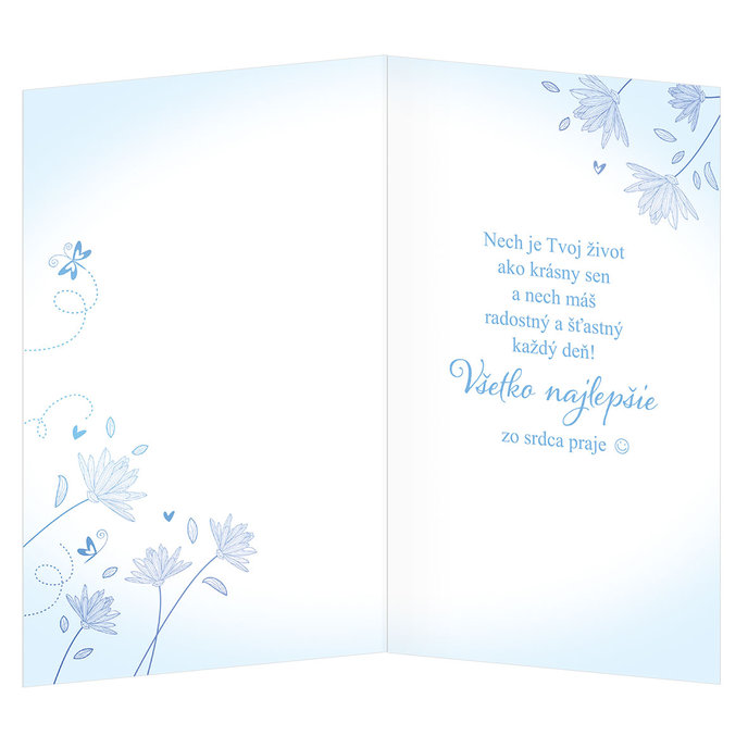 15-6537 Blahoprajná karta gratulačná SK