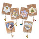 2357-V001 Christmas wooden decoration