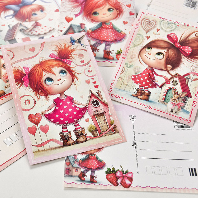 0617-0765 Postcard for children’s