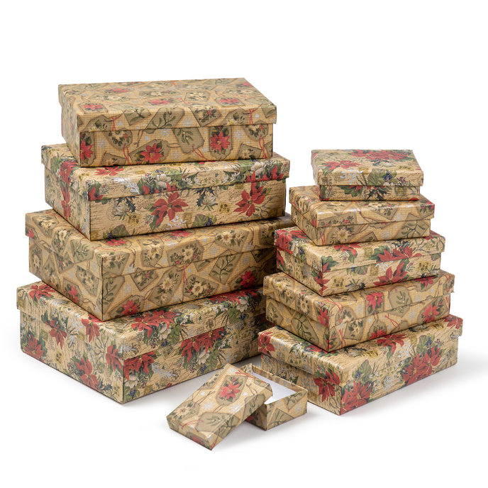 2500-1183 Darčeková krabica, set 10ks