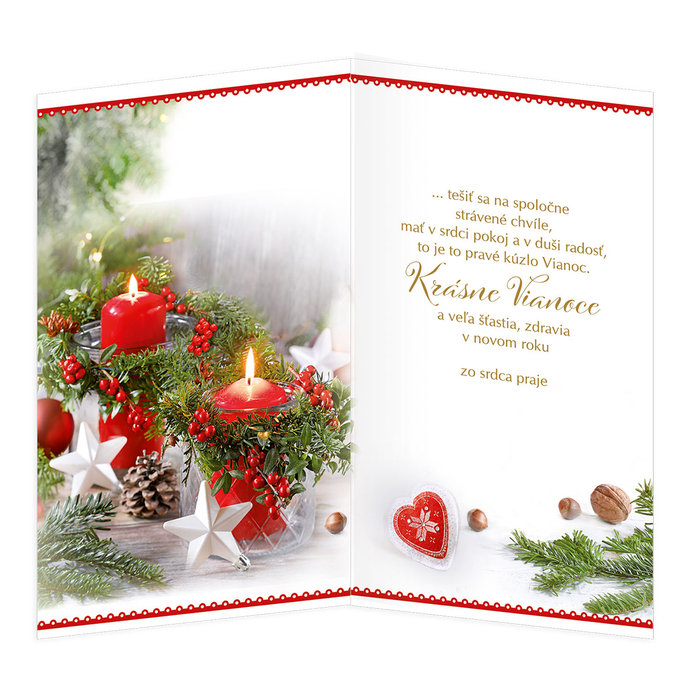 11-6552 Christmas greeting card SK