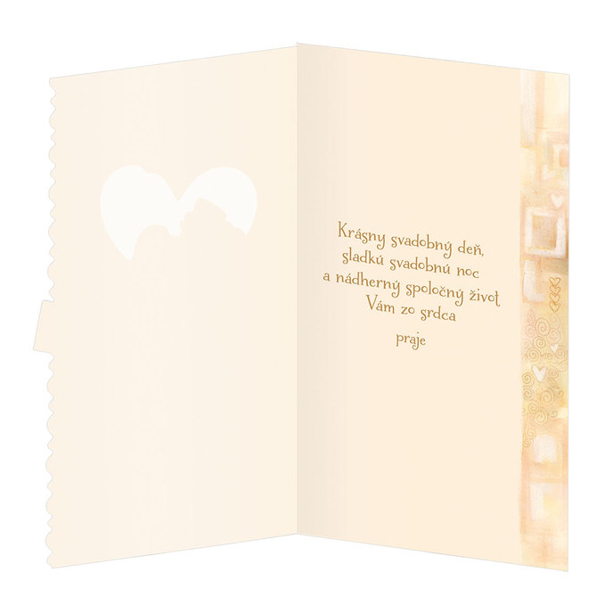 13-6162 Blahoprajná karta svadobná  SK