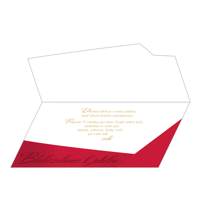 15-6196 Blahoprajná karta gratulačná SK/55