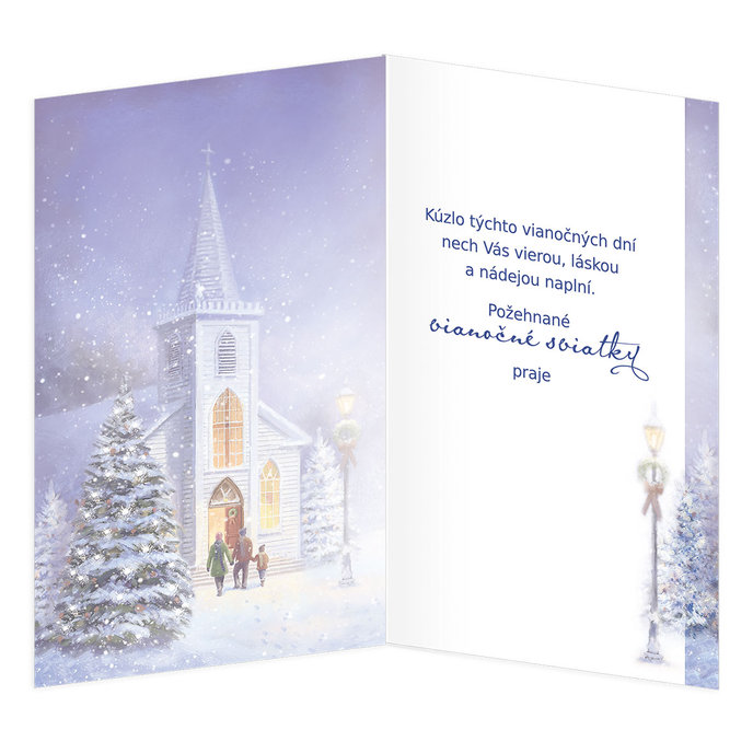 11-6546 Christmas greeting card SK