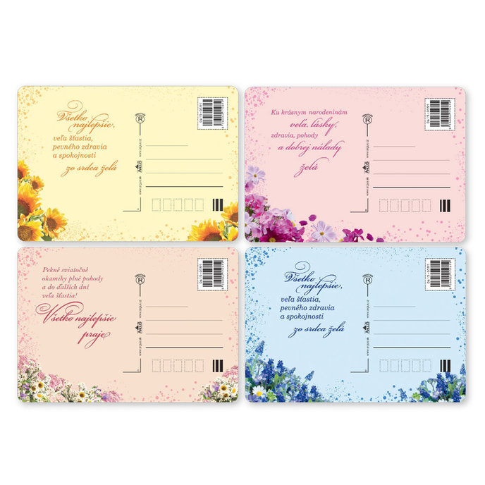 0615-0591s Card for birthdays, name days SK