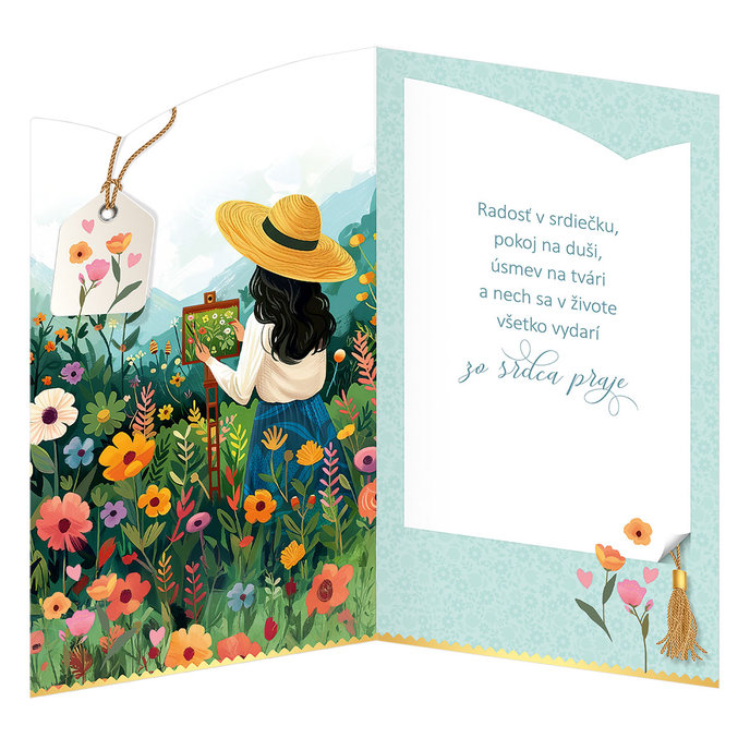 15-6585 Blahoprajná karta gratulačná SK/30