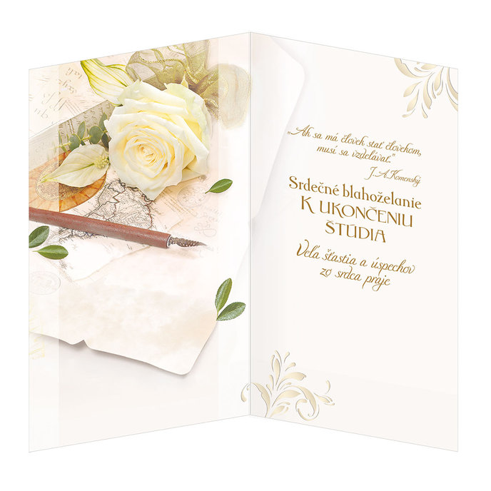 18-698 Graduation greeting card SK