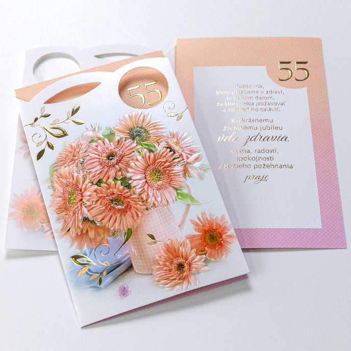 15-6570 Blahoprajná karta gratulačná SK/55