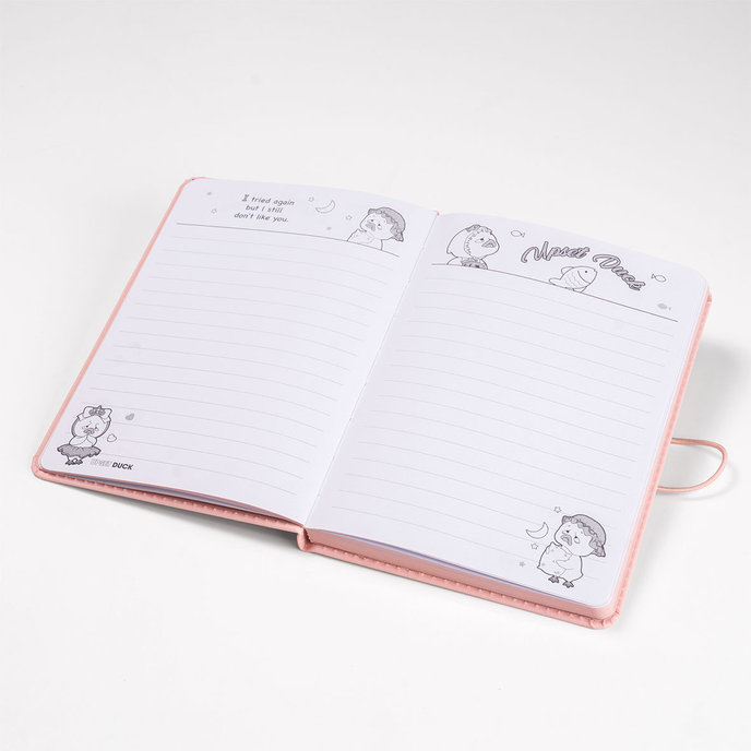 1472-0001 Notepad 12x16,9cm UPSET DUCK