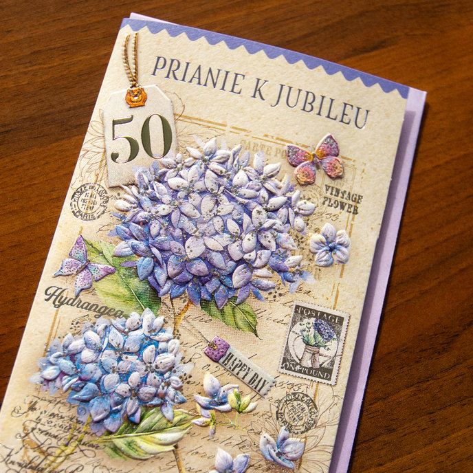 15-6574 Greeting card glued component SK/50