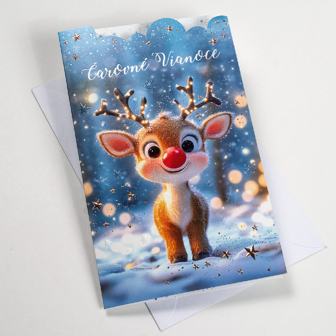 11-6572 Blahoprajná karta vianočná SK