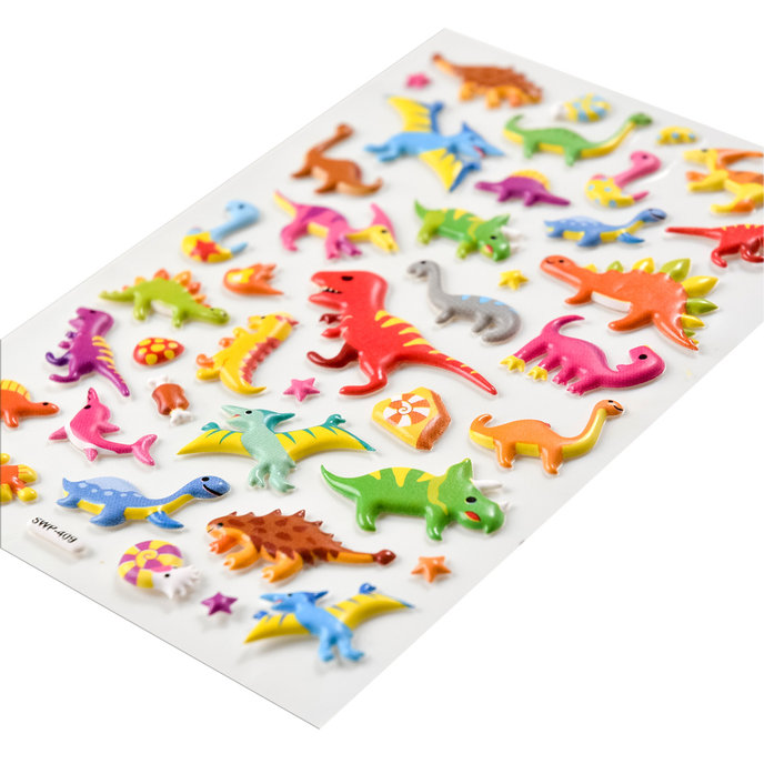 2605-8001 Decorative Stickers Soft Puffy - MIX