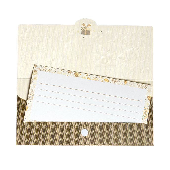 81-6007 Obálka s kartičkou, vianočná