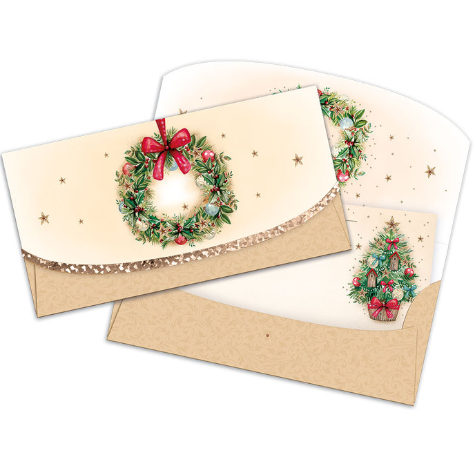 91-6001 Obálka na voucher, vianočná