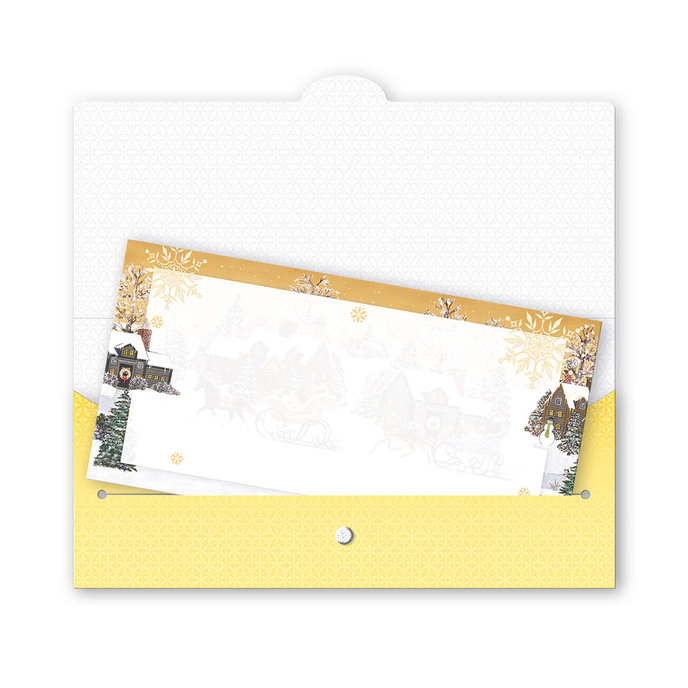 81-6040 Obálka s kartičkou, vianočná