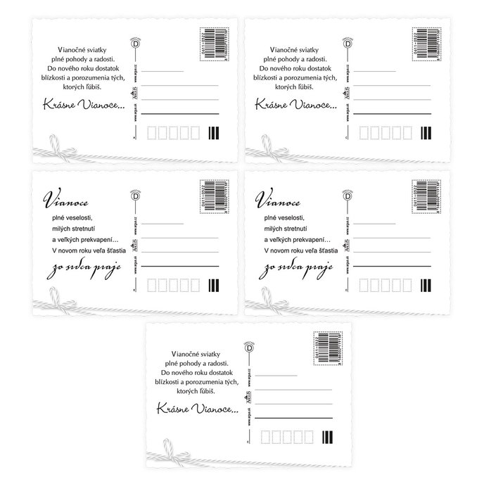 0611-0322s Pohľadnica vianočná SK