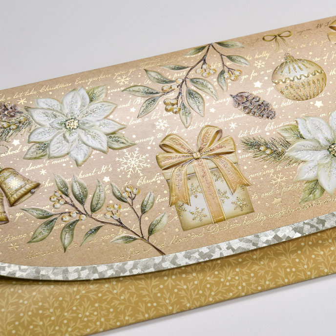 91-6014 Obálka na voucher, vianočná