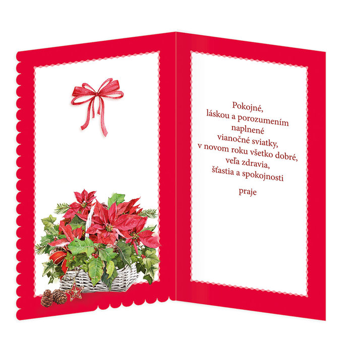 11-6509 Christmas greeting card SK