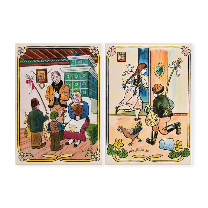 0612-0284 Pohľadnica LADA veľkonočná