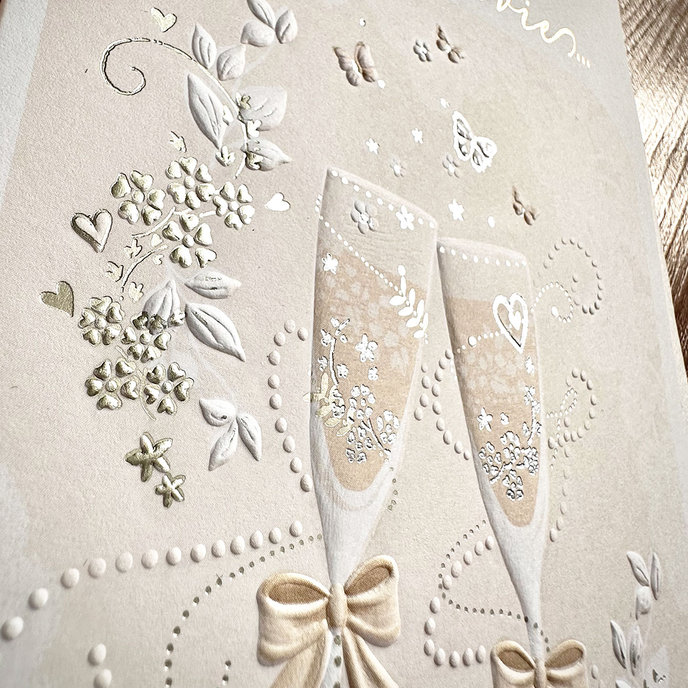 13-6151 Wedding greeting card HU