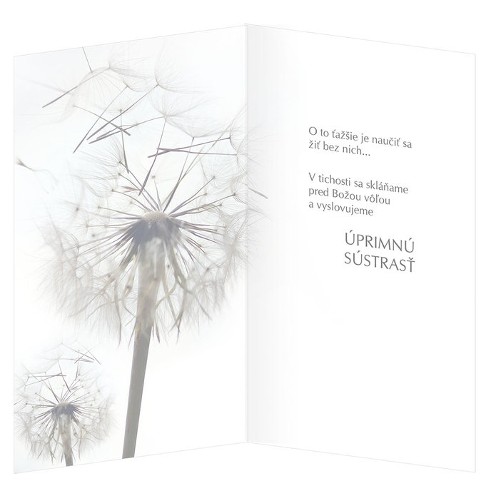 54-600 Condolences card SK