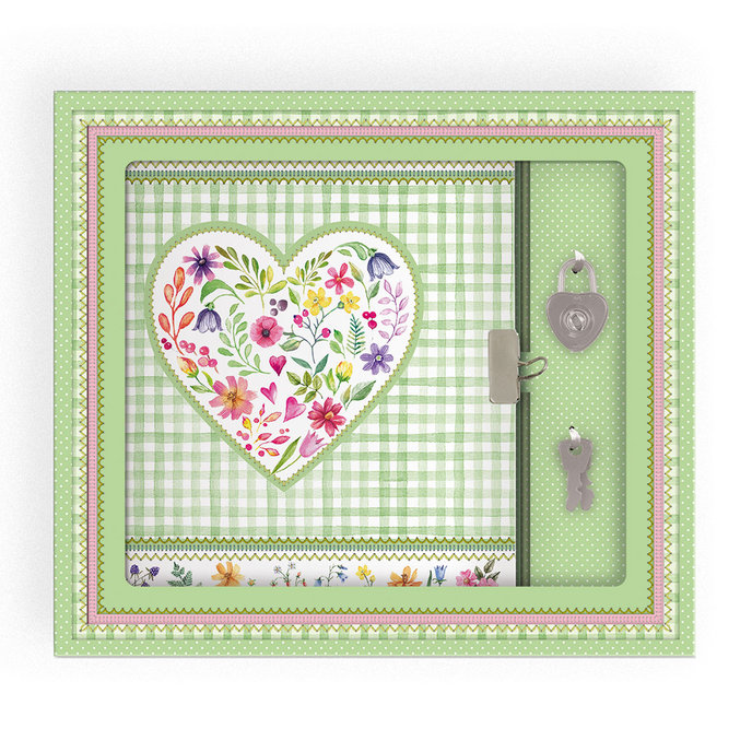 1442-0397 Notebook with lock Primavera