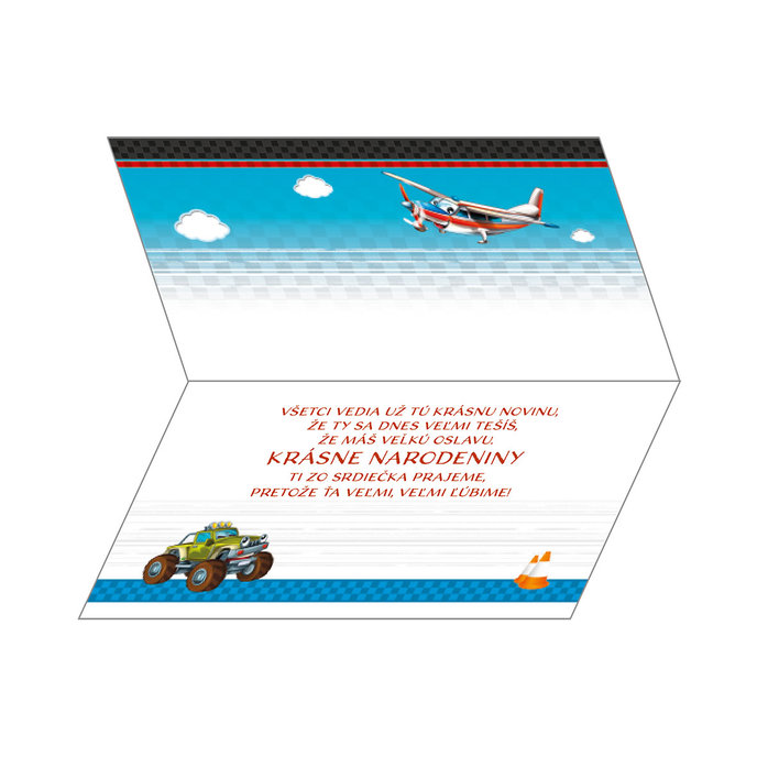 17-685 Blahoprajná karta detská otočník SK
