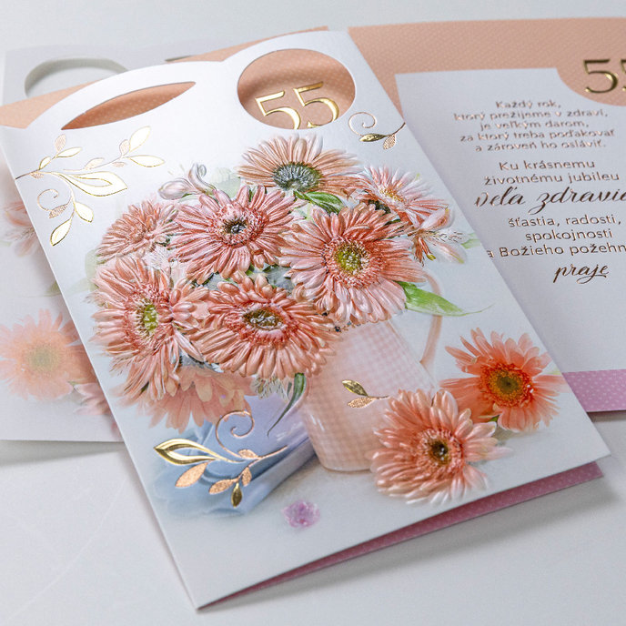 15-6570 Blahoprajná karta gratulačná SK/55