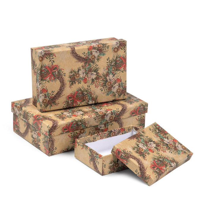 2500-1184 Darčeková krabica, set 10ks