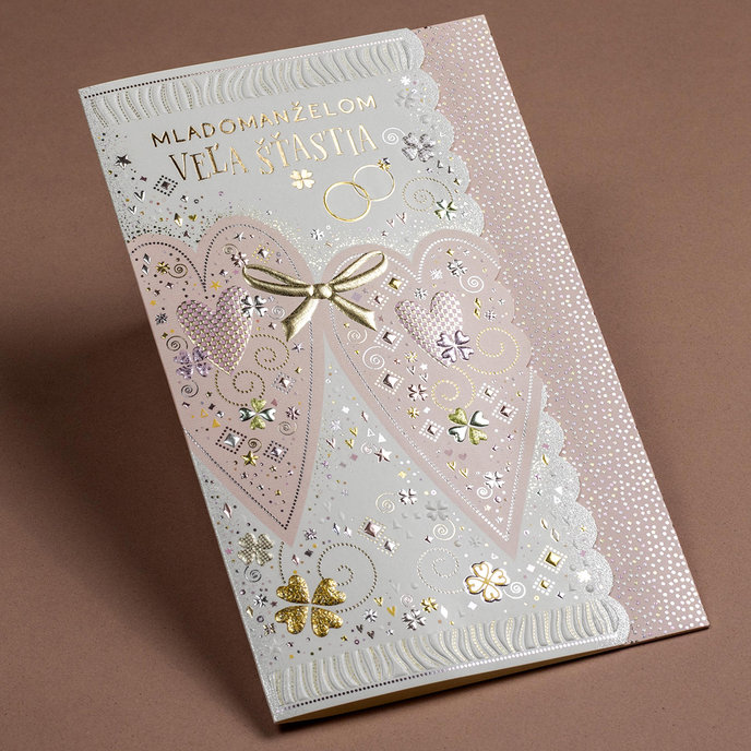 13-6165 Wedding greeting card SK