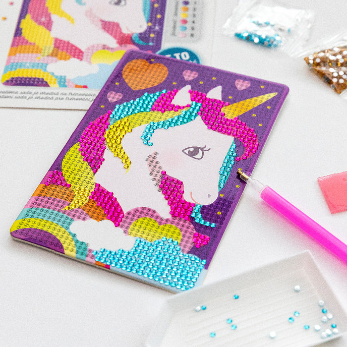 1935-0001 Creative set - Colourful gems mosaic