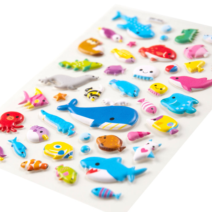 2605-0001 Decorative Stickers Soft Puffy