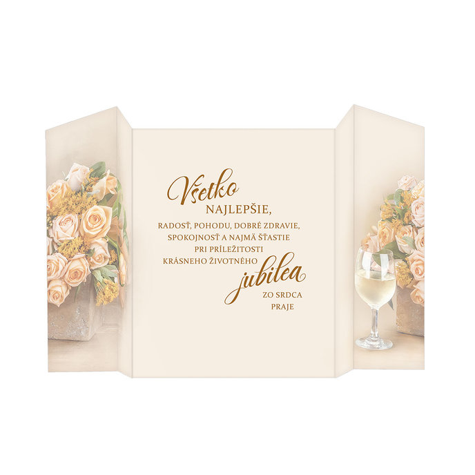 75-677 Blahoprajná karta gratulačná  SK/80