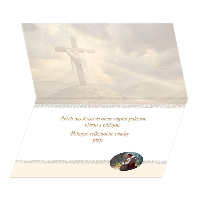 12-6034 Easter greeting card SK