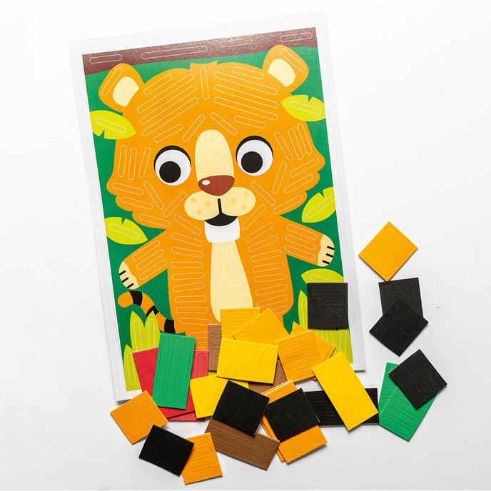 1913-0007 Creative set - gluing a picture