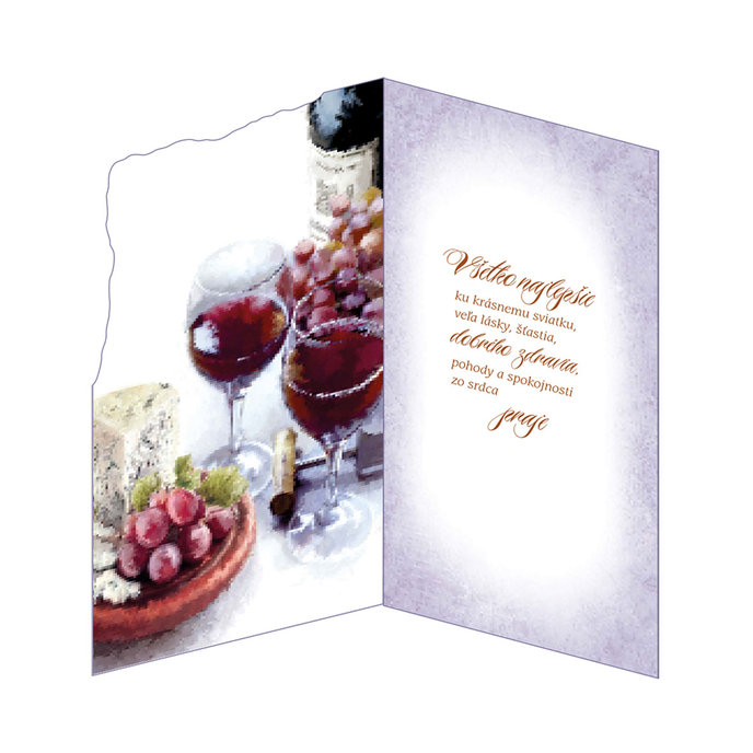 15-6289 Blahoprajná karta gratulačná SK/Jozef