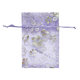 2007-0012 Organza bag with engraving 7,5x10cm